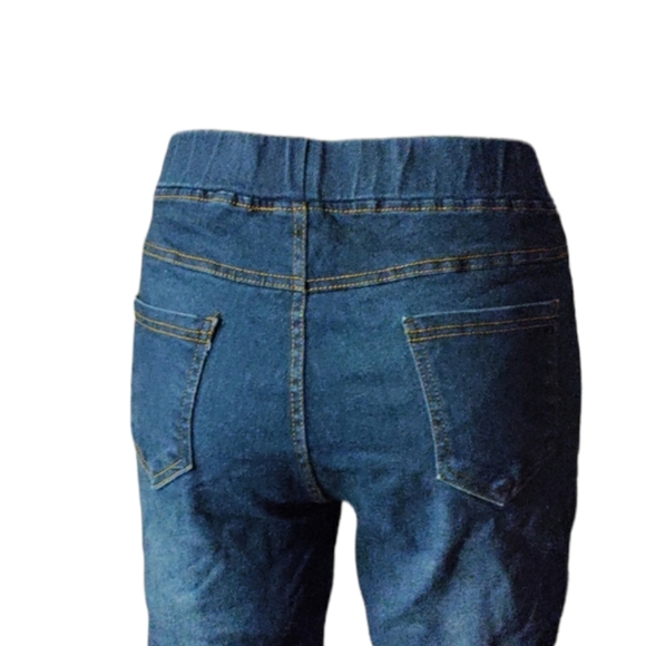 Jeans with stretch waistband - Picture 4 of 7